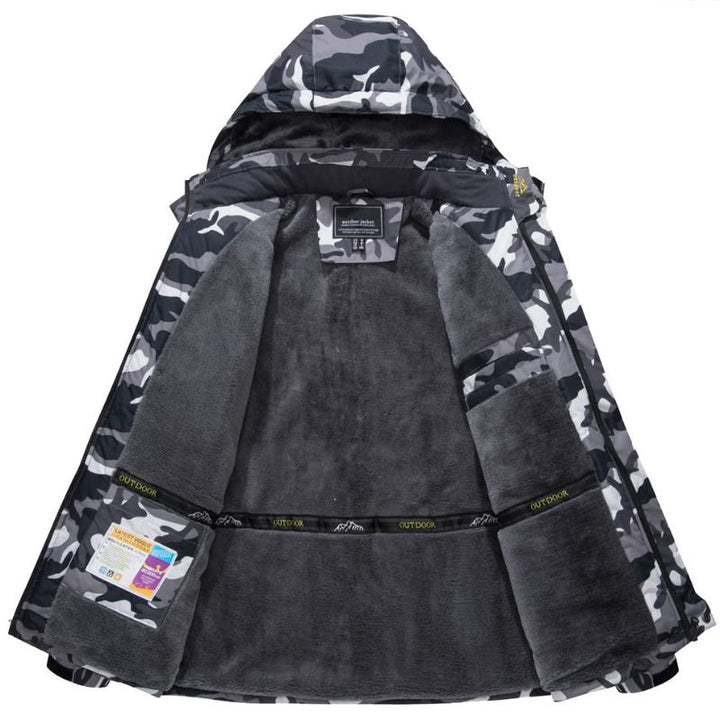 Leon | Trendy men's winter jacket with hood