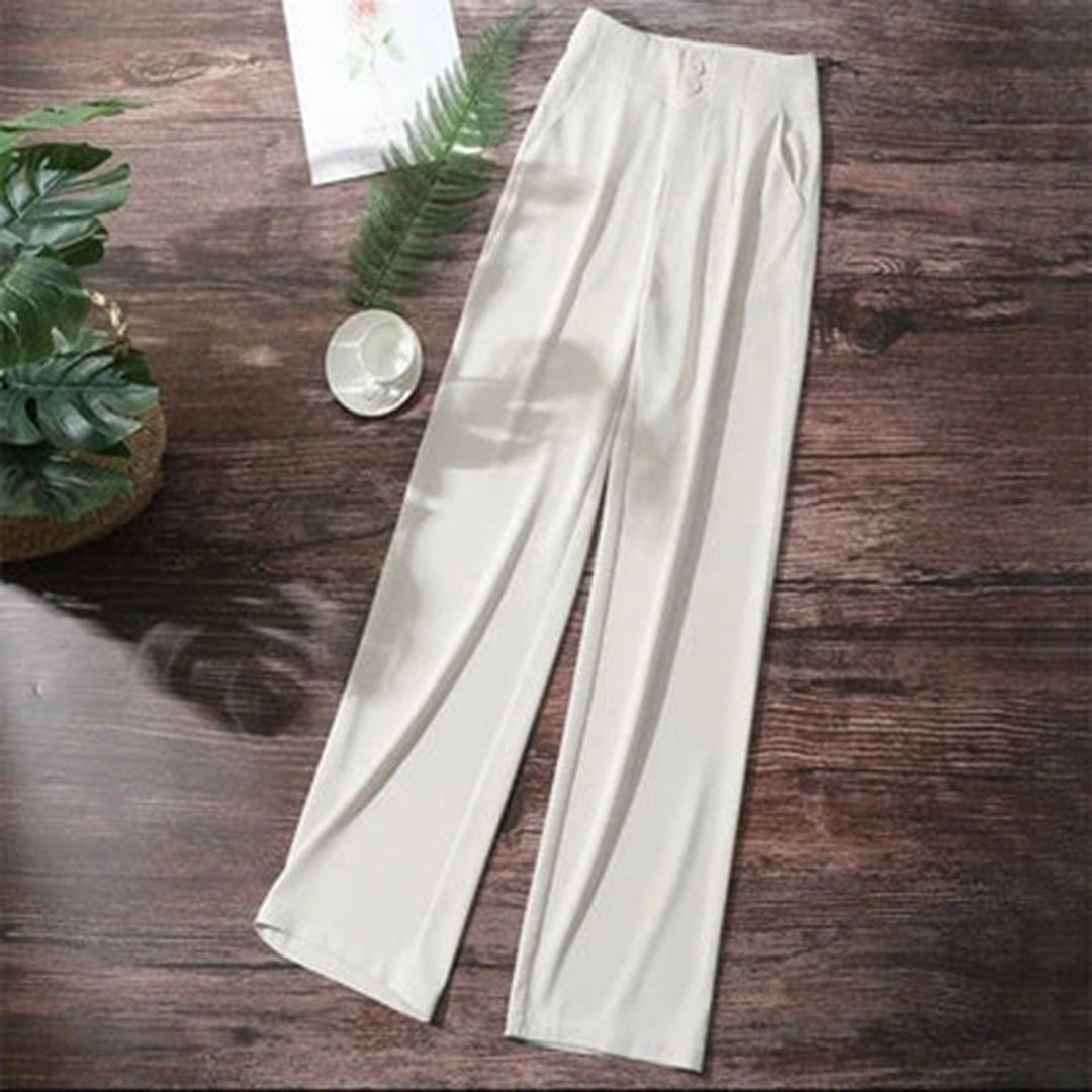 Lisa | Lightweight high-waist pants - breathable & stylish