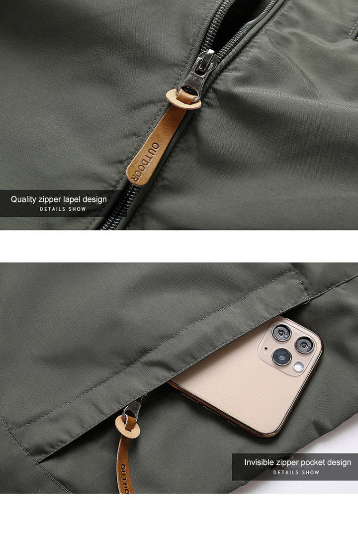 Leon | Men's hooded jacket for leisure and style