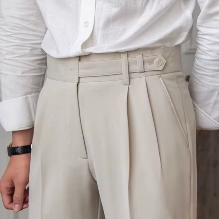 Maximilian | Timeless elegance: slim fit pants