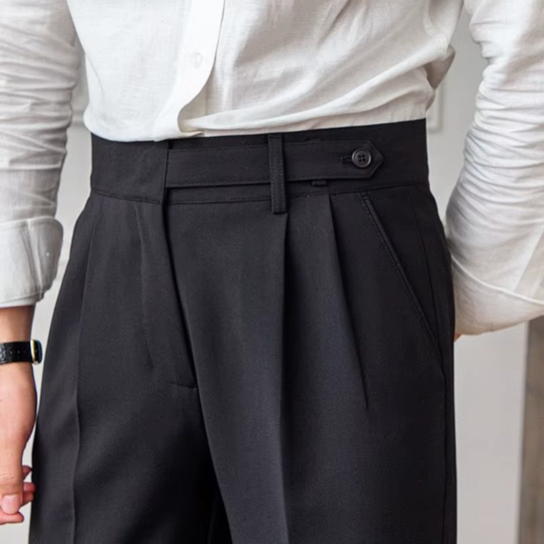 Maximilian | Timeless elegance: slim fit pants