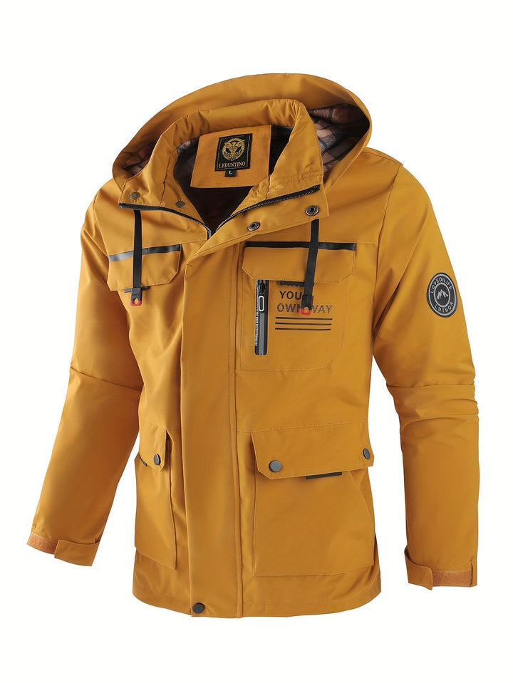 Luke | Men's Utility Hooded Jacket