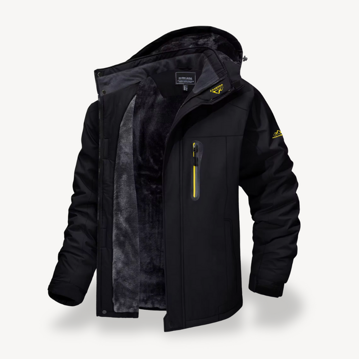 Luke | Men's fleece-lined winter jacket
