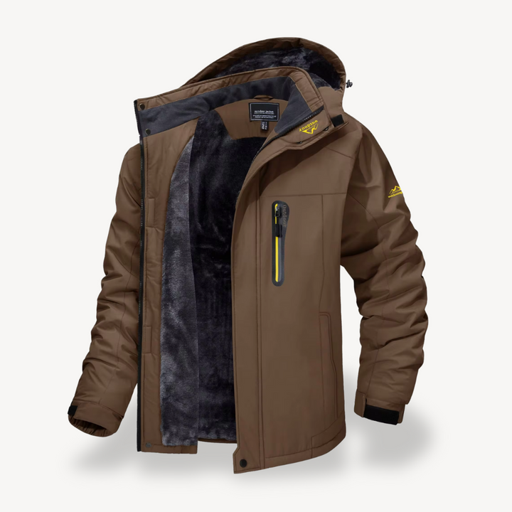 Luke | Men's fleece-lined winter jacket