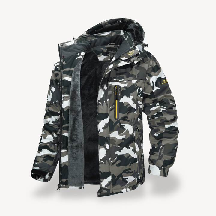 Luke | Men's fleece-lined winter jacket