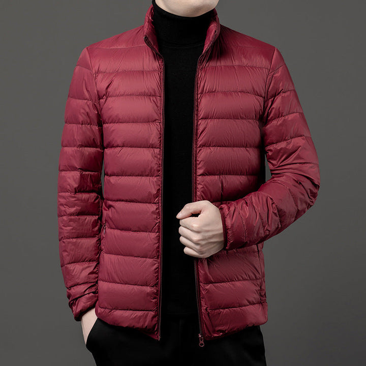 Luke | Men's slim-fit down jacket, lightweight