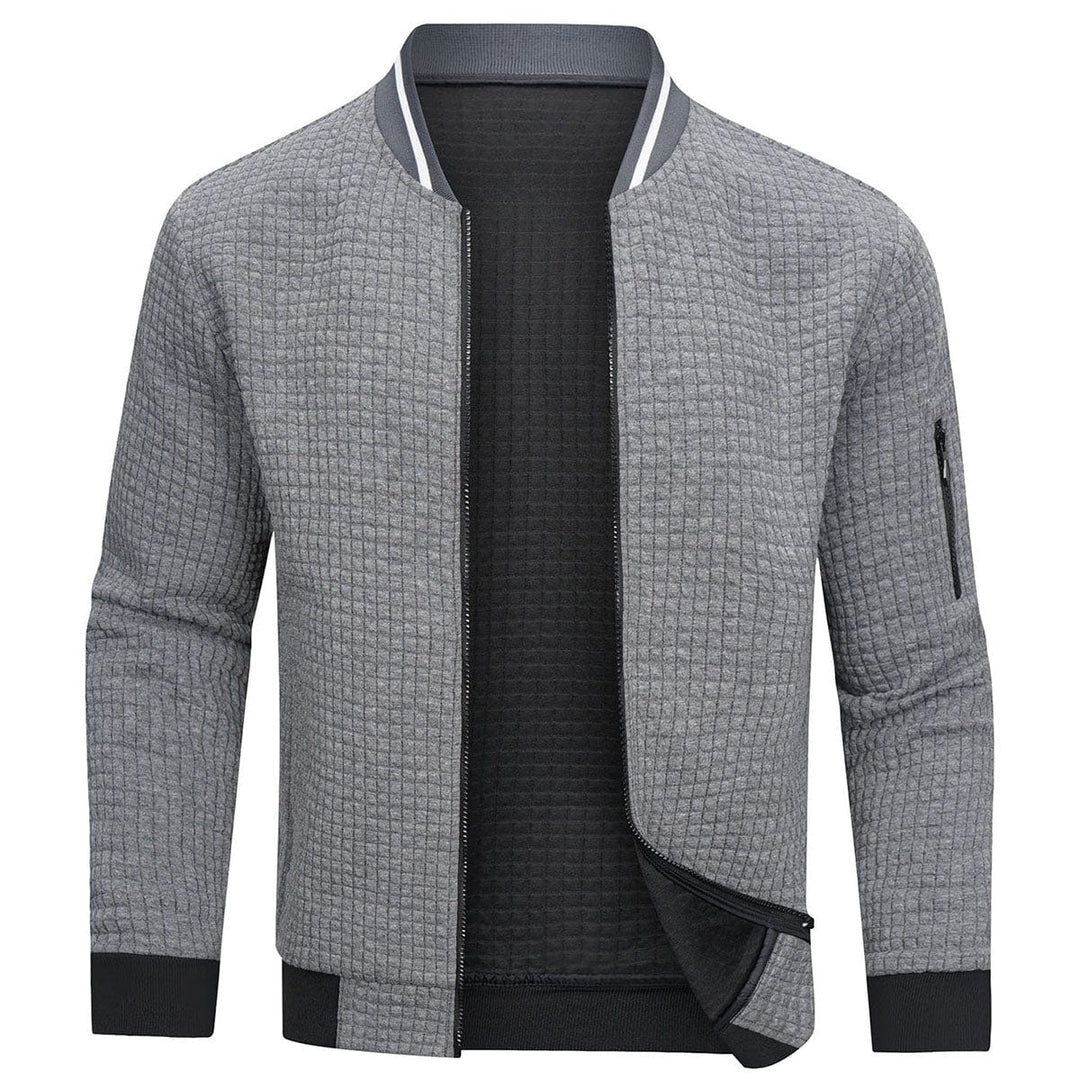 Leon | Fashionable men's quilted jacket with zipper