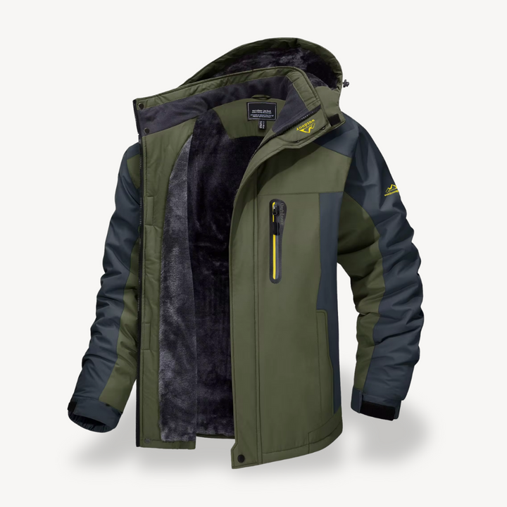 Luke | Men's fleece-lined winter jacket