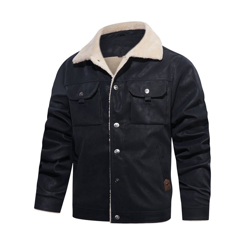Luke | Men's Sherpa collar casual jacket