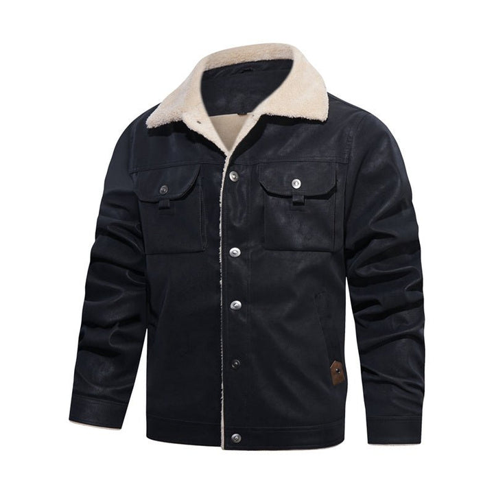 Luke | Men's Sherpa collar casual jacket