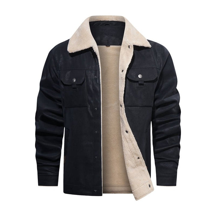 Luke | Men's Sherpa collar casual jacket