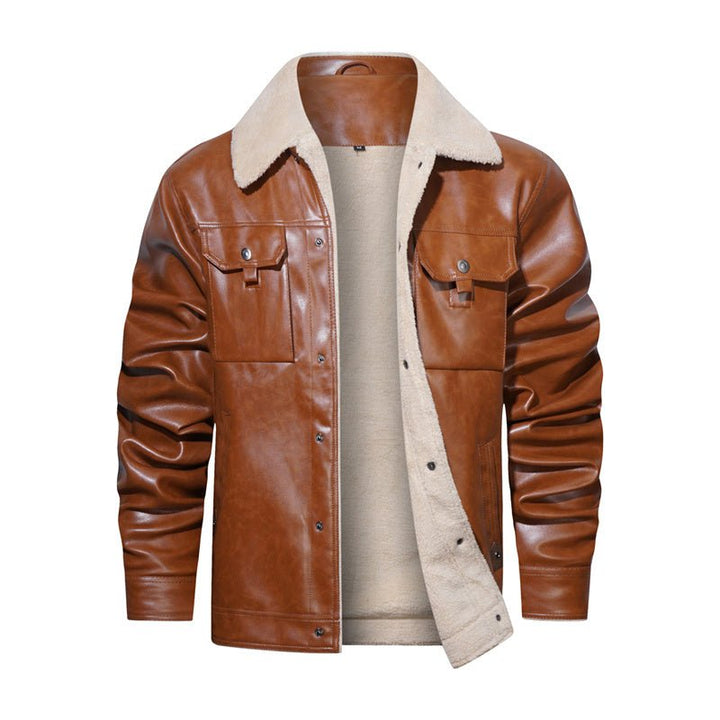 Luke | Men's Sherpa collar casual jacket