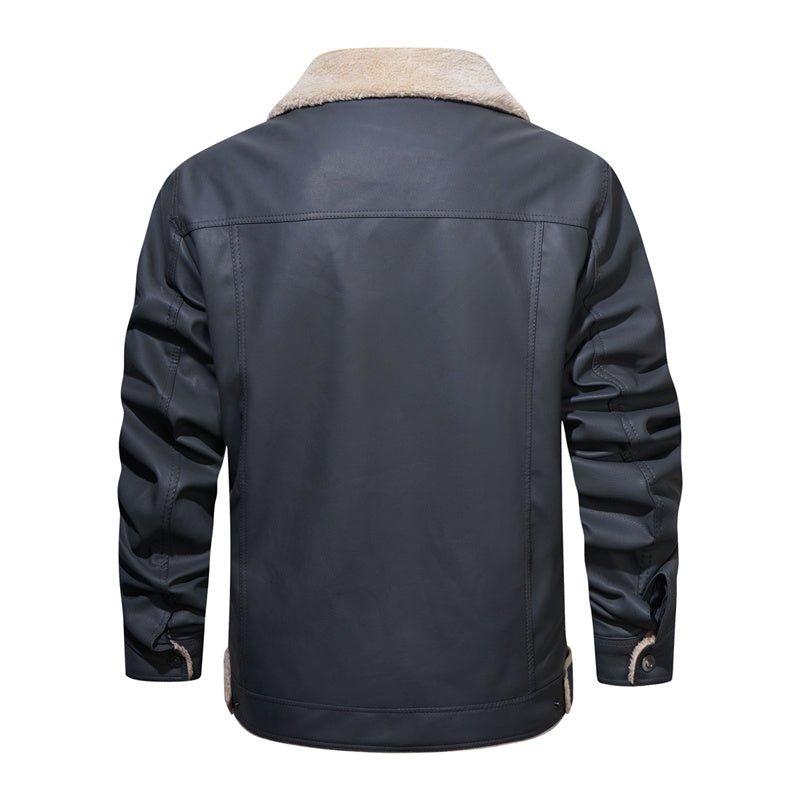 Luke | Men's Sherpa collar casual jacket