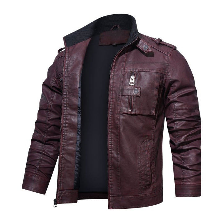 Luke | Men's slim-fit biker jacket