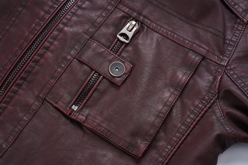 Luke | Men's slim-fit biker jacket