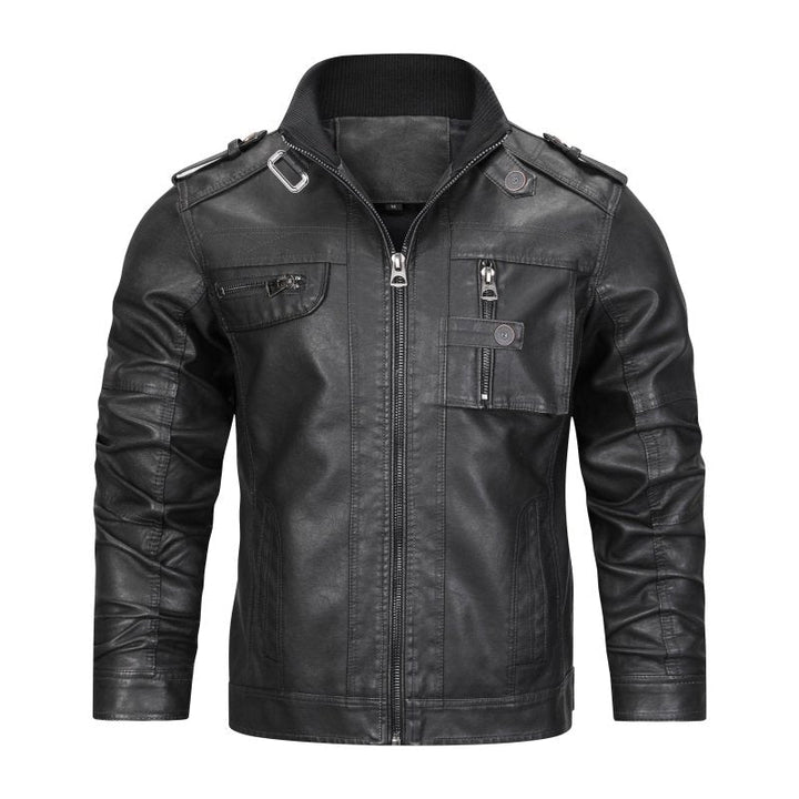 Luke | Men's slim-fit biker jacket