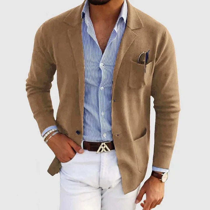 Luke | Men's knitted blazer for casual looks