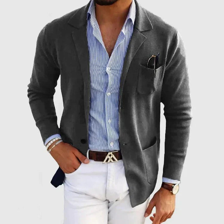 Luke | Men's knitted blazer for casual looks