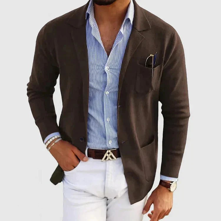 Luke | Men's knitted blazer for casual looks