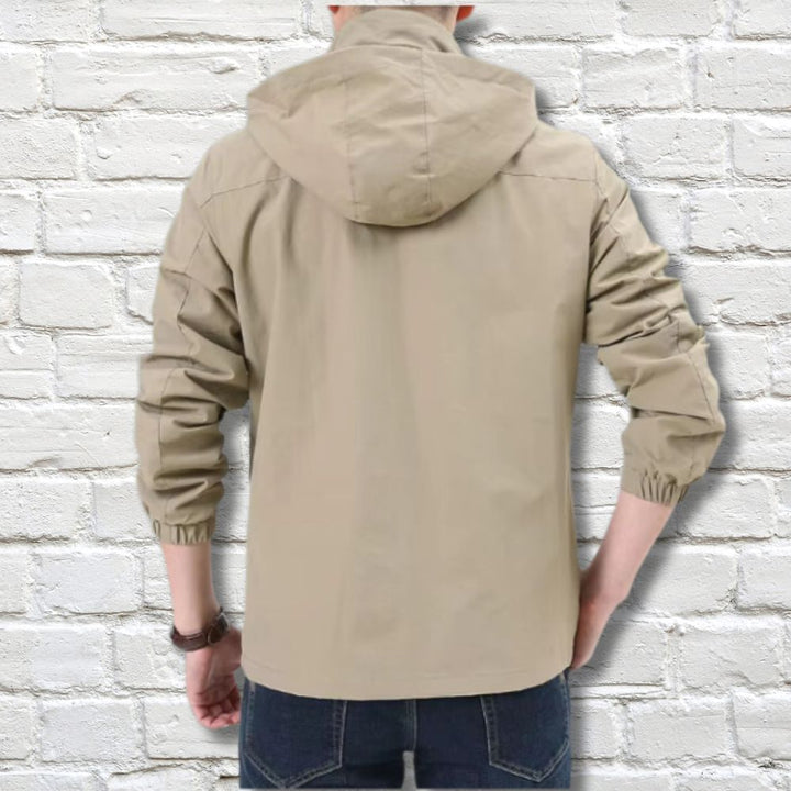 Leon | Men's hooded jacket for leisure and style