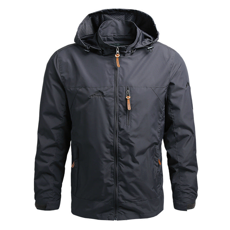Leon | Men's hooded jacket for leisure and style
