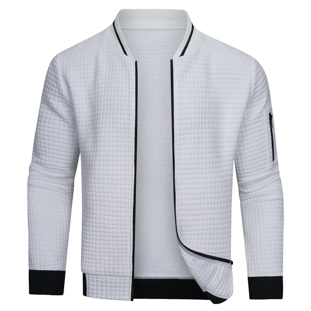 Leon | Fashionable men's quilted jacket with zipper